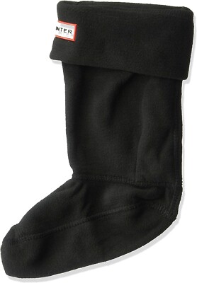 Hunter 170920 Kids Girls Original Boot Socks Black Size XS (5-7 Little Kids)