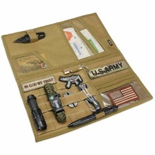 Large Tactical Vehicle Panel Organizer Pouch MOLLE Car Sun Visor Holder Bag Case