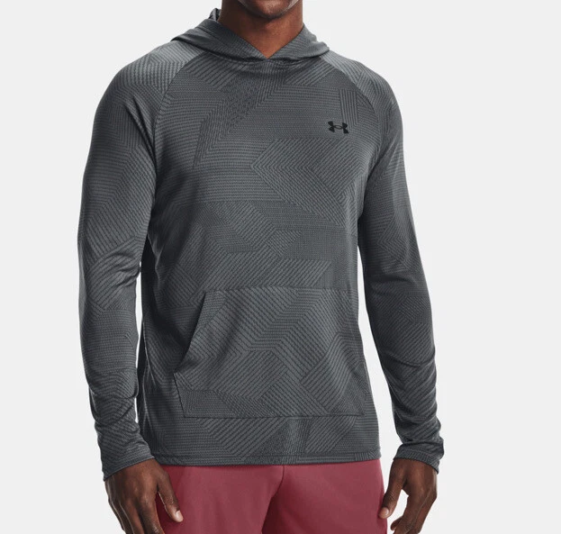 Men s Under Armour UA Velocity Jacquard Hoodie 1365206