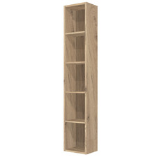 Colonna sospesa con 5 vani giorno Quercia Naturale 30x22 cm