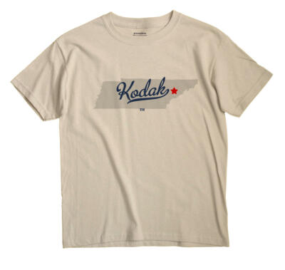 Kodak Tennessee TN Tenn T-Shirt MAP | eBay