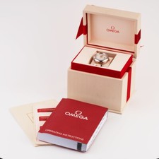 Omega Deville Ladymatic 18kt & SS 34mm 425.20.34.20.55.004 Full Set 2023 3