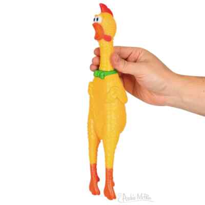Champion RUBBER CHICKEN Worlds Loudest Archie Mcphee Squeezy toy