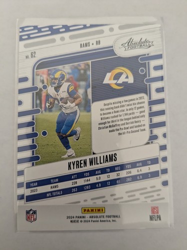 2024 Panini Absolute Base Inserts Parallels RC💲Store-Wide Bulk Order Deals💲 - Picture 68 of 218