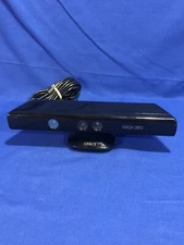 Official Microsoft Xbox 360 Black Kinect Sensor Bar Model 1414 Good Working Cond