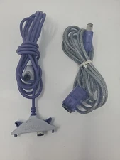 Nintendo GameCube GBA Link Cable + Controller Extension Cable Bundle | Tested Wo