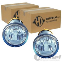 2X Diederichs Nebelscheinwerfer Links+Rechts Passend FüR CitroËN Berlingo Peugeo