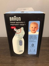 Braun Electric Nasal Aspirator for Blocked Noses Babies  Toddlers G3F