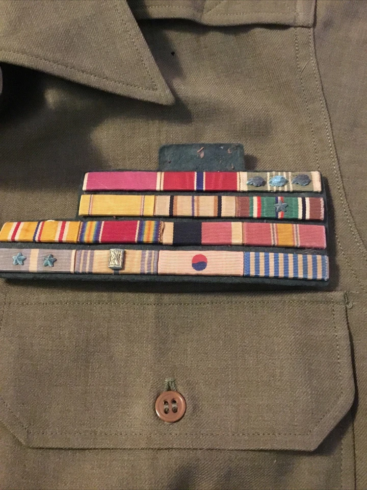 Военная лента - LOM BSM ARCOM Корейская война, Вторая мировая война Обслуживание ОРИГИНАЛ - Изображение 2 из 4