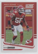 2018 Score Red Zone 12/20 Derrick Johnson #163 0d1z
