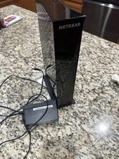NETGEAR C6300 DOCSIS 3.0 w/ Coax  Power Cable Modem Router AC1750 TESTED
