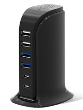 USB Charger, Charging Station for Multiple Devices 45W, Fast Charging Blocks ...