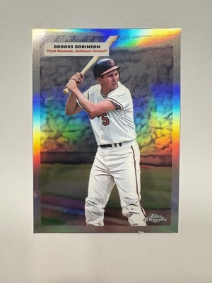 2025 Topps Chrome Platinum Brooks Robinson/Eddie Murray #55DH-17 Double Headers