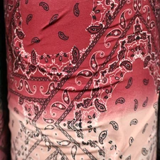 Double Brushed Jersey Knit Fabric, Paisley Bandana Print (4 Styles) - By the Yar