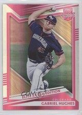2022 Panini Elite Extra Edition Pink Gabriel Hughes #10 17n8