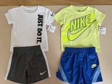 Nike Toddler Boy Short Sleeve TWO 2-piece Set Size 24M NWT