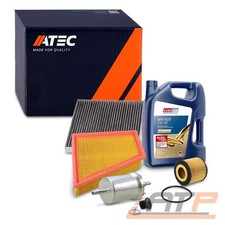 INSPEKTIONSPAKET FILTERSATZ SET B+5L EUROLUB 5W-30 FÜR VW POLO 6R 9N 1.2 05-10