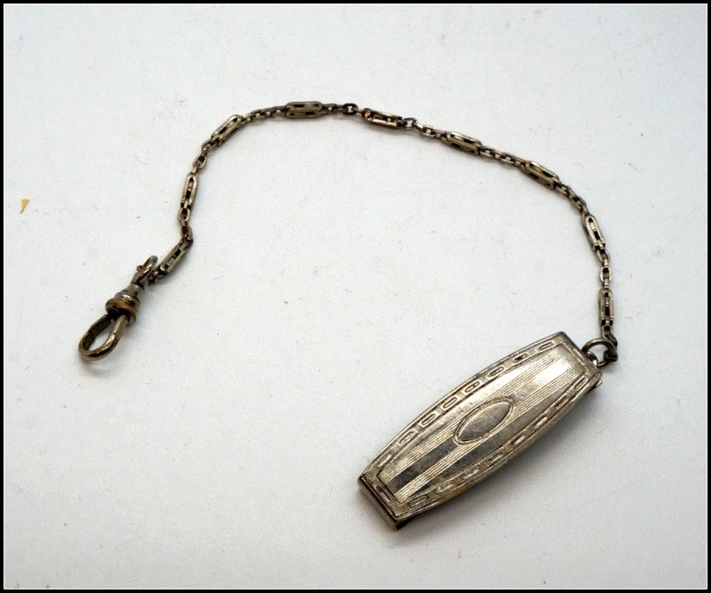 Sterling Silver Pre 1920 Year Manufactured Watch Chains for sale