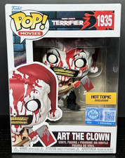 Funko POP Terrifier III Art The Clown #1935 Bloody Axe Vinyl Figure MINT🔥