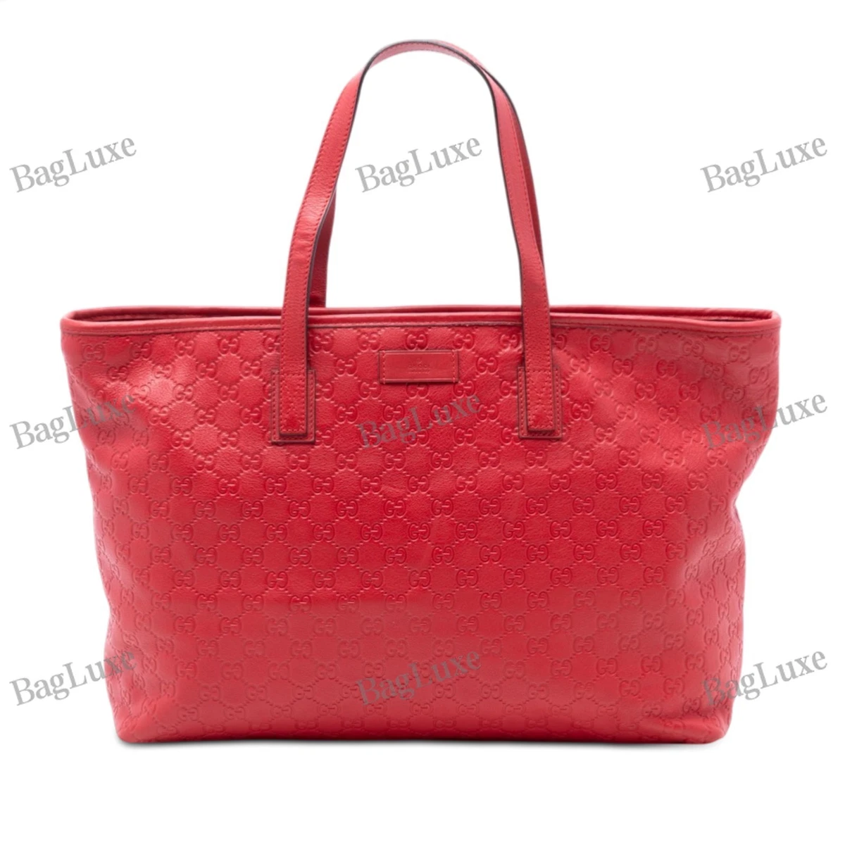 【美品】GUCCI インプリメ GG 赤 トートバッグ レザー ロゴ Gucci Guccissima Tote Red Bags & Handbags for Women for sale | eBay