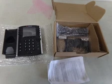 POLYCOM VVX 411 2201-48450-001 IP BUSINESS PHONE BLACK  NEW OPEN