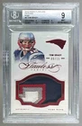 Tom Brady 2014 Panini Flawless #9 Ruby 4 Color Patch /15 BGS 9