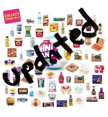 Zuru Mini Brands Fill The Fridge YOU PICK  Unicorn Cake Tiramisu Ice Pops Eggs