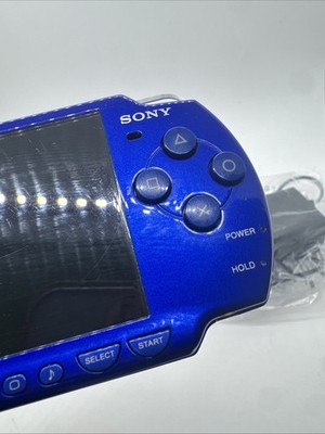 Sony PSP 2000 Madden NFL 09 Bundle Metallic Blue Handheld System