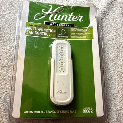 Hunter 99372 Universal Multi Function Fan Control  NEW Open Box