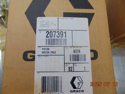 #ad #ad GRACO Piston Pressure Air Motor Model 207391 $1495.00