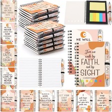 20 Sets/ Prayer Journal Christian s Notebook Bulk for Woman