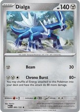 Dialga MEG 095/132 Pokémon ME01: Mega Evolution Rare Holofoil EN NM