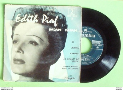 Piaf Edith 45T EP Padam Padam 1951