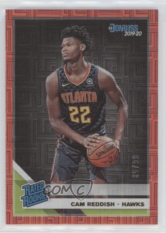 2019-20 Panini Donruss Rated Rookie Red Infinite 85/99 Cam Reddish #209 5yi