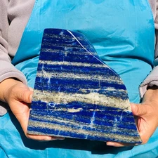12.07LB Natural premium LapisLazuli Hand Polished Crystal Mineral Specimen Heals