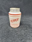 Vintage Hazel Atlas Milk Glass Beehive Pepper Shaker -- 4.5" tall — photo 1