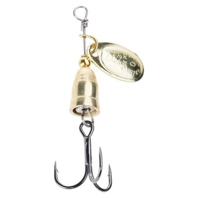 Spinner Fishing Lures with Triple Hook Artificial Baits for Freshwater Saltwater