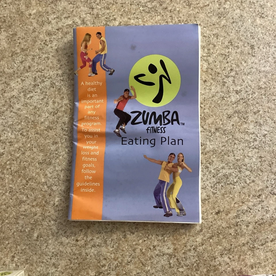 Zumba 4-Tape VHS Set Steps Beginners Advanced Buns Thighs Abs With Eating Plan - Image 2 of 4