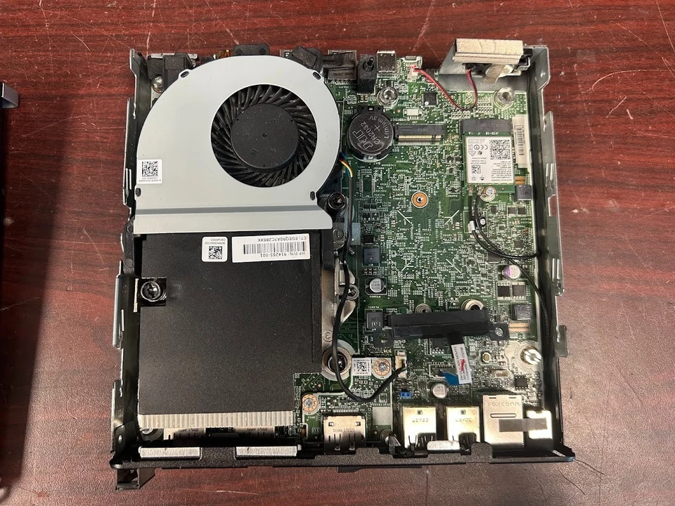 HP EliteDesk 800 G3 DM i5-7500T 8GB DDR4 RAM, WIFI, NO SSD/OS/AC #95 - Image 2 of 3