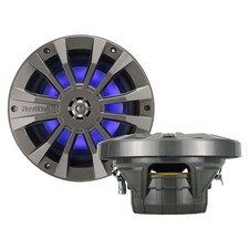 2x NavAtlas N652L 6.5  2-Way Waterproof 200W RMS Speakers with Blue LED Lighting