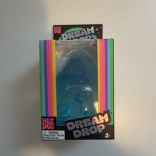 Needoh Dream Drop Glitter Sensory Squeeze Fidget Toy Schylling Blue Color New