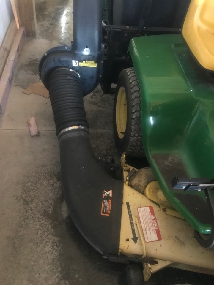 John Deere 316 318 Onan 322 330 332 420 430 Rear Grass Leaf Bagger MCS ...