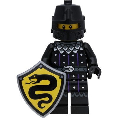 LEGO Castle Minifigur Der schwarze Ritter (Schlangenritter) #8