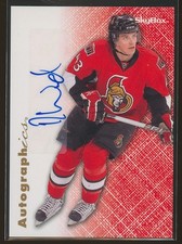 Roman Wick 2012-13 Fleer Retro 1996-97 Skybox Autographics #96-RW Auto