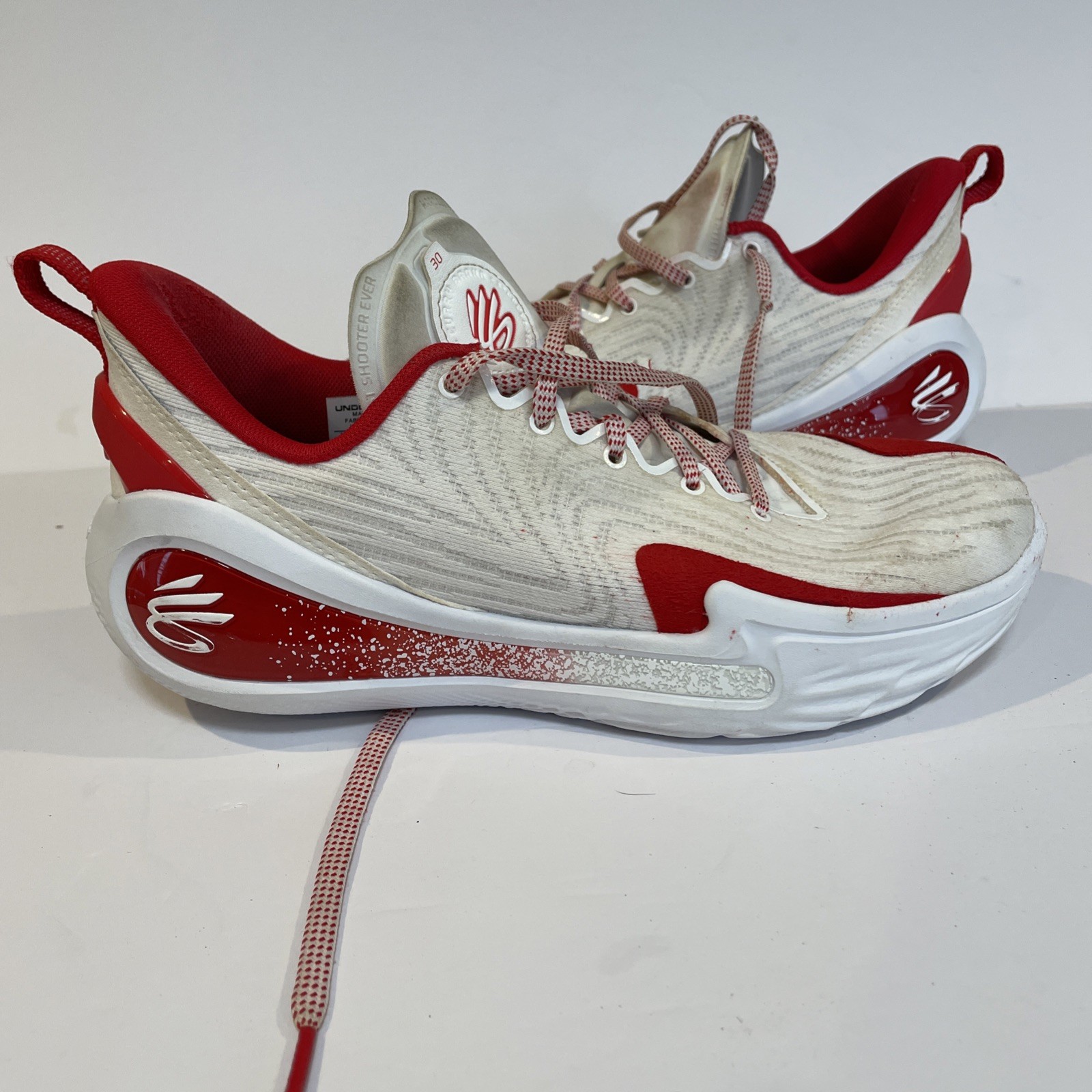 UA Curry Flow 10 Splash Party Men's 7.5 Basketball Shoes 3026271-100