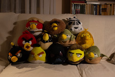 Angry Birds Star Wars and Angry Birds plushes 2012 Commonwealth and TCC