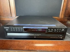 SONY CDP-CE375 5-Disc CD Changer Compact Disc Player No Remote Tested Working