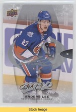 2016-17 Upper Deck MVP Silver Script Anders Lee #97 READ 9l4