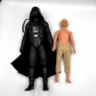 Vtg Star Wars Luke Skywalker & Darth 12" Action Figure 1/6 Scale 1978 Kenner