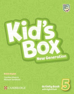 Kid's Box New Generation Level 5 Activity Book with Digital P... - 9781108890038